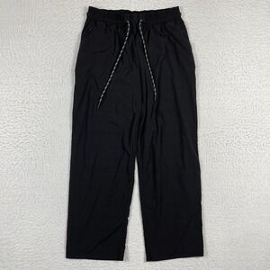 Athleta Pants Womens 4 Black Trekkie Straight Crop Active Hiking Minimalist Work